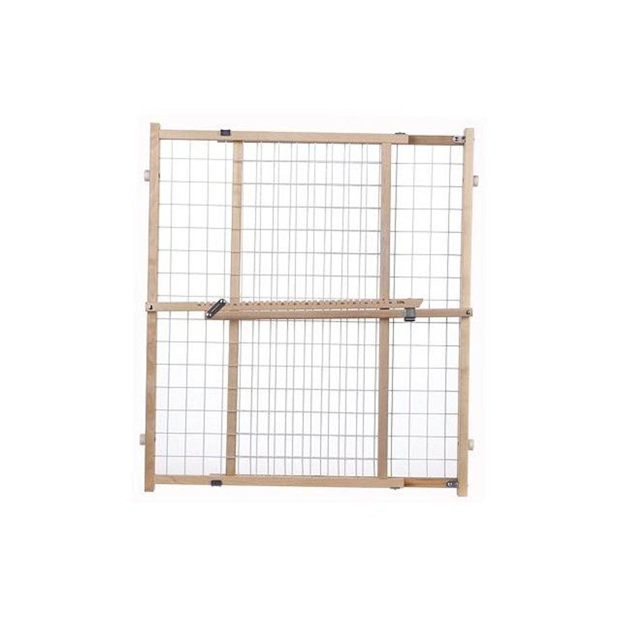 Supergate 29.5 to 50 In. x 32 In. Extra-Wide Wire Mesh Portable Gate