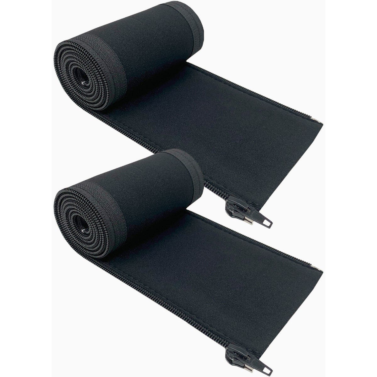 Wrap-It Storage 24 In. x 4 In. Black Zipper Cable Sleeve (2-Pack) Wrap-It Storage 24 In. x 4 In. Black Zipper Cable Sleeve (2-Pack)