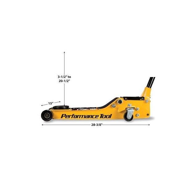 Performance Tool 3-1/2-Ton Capacity Low Profile Floor Jack - photo 3 Performance Tool 3-1/2-Ton Capacity Low Profile Floor Jack - photo 3