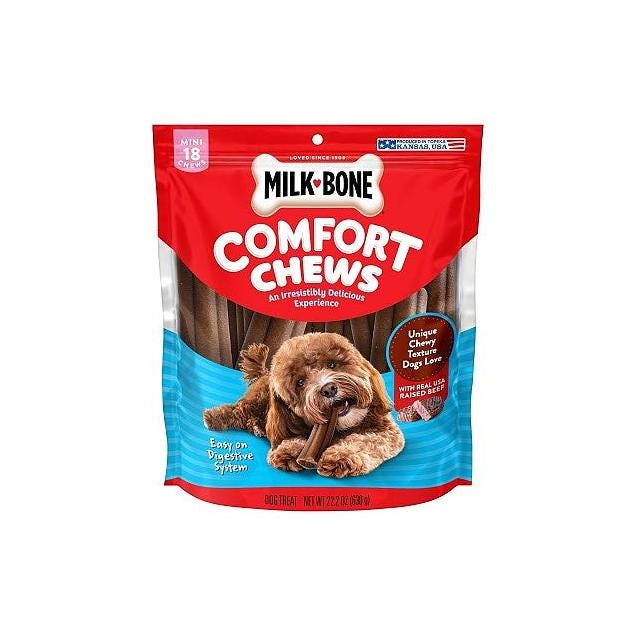 Milk-Bone 22.2 Oz. Beef Mini Comfort Dog Chews (9-Count) Milk-Bone 22.2 Oz. Beef Mini Comfort Dog Chews (9-Count)