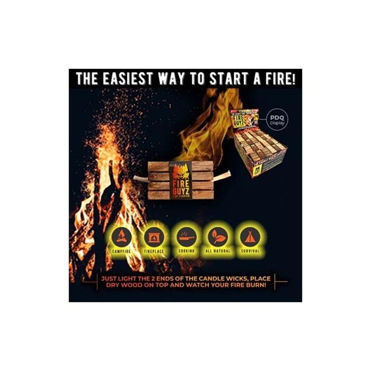 Fire Guyz Premium Fire Starters (20-Pack)
