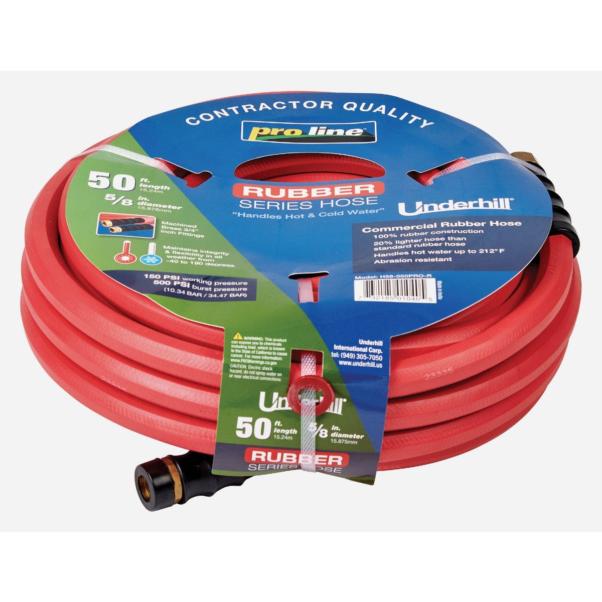 UNDERHILL 5/8"x50' Proline Rubber Hose - photo 3