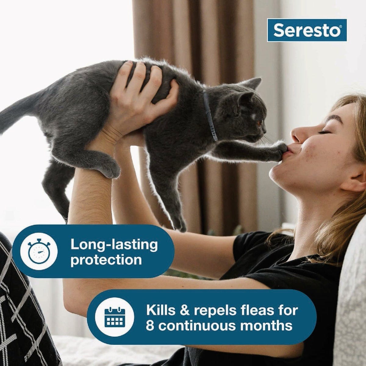 Seresto 8 Month Flea & Tick Collar for Cats - photo 6 Seresto 8 Month Flea & Tick Collar for Cats - photo 6