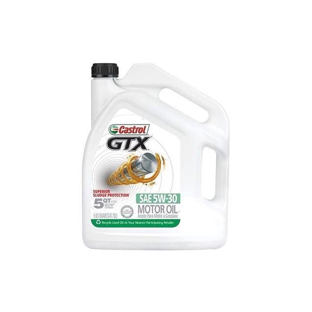 Castrol GTX 5-Qt. 5W-30 Motor Oil Castrol GTX 5-Qt. 5W-30 Motor Oil