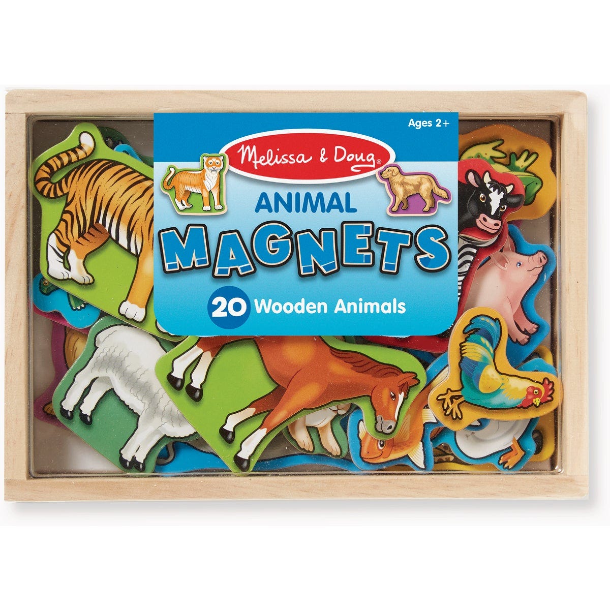 Melissa & Doug Wooden Animal Magnets - photo 3