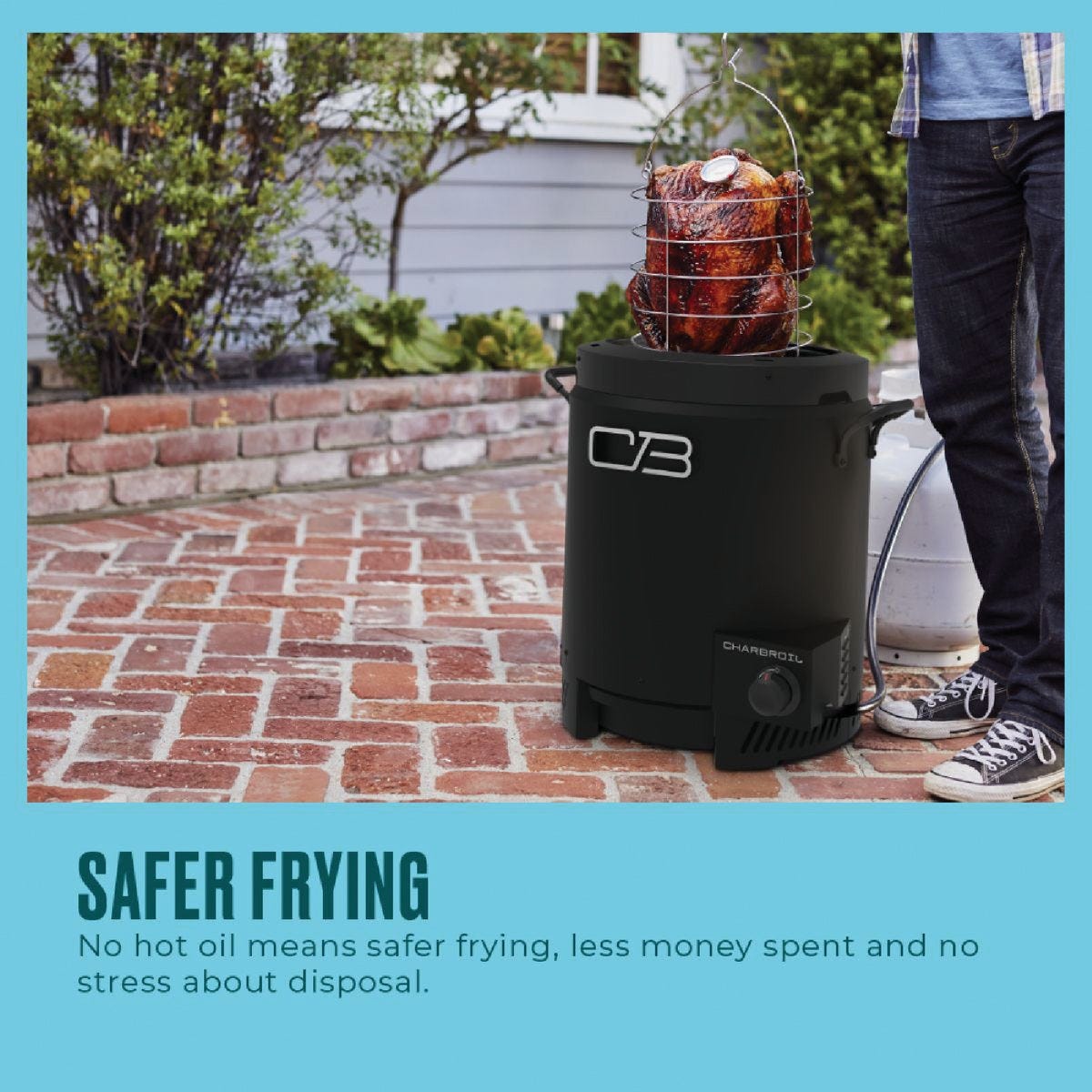 Char-Broil Big Easy 16 Lb. Stainless Steel Oil-Less Turkey Outdoor Fryer - photo 3