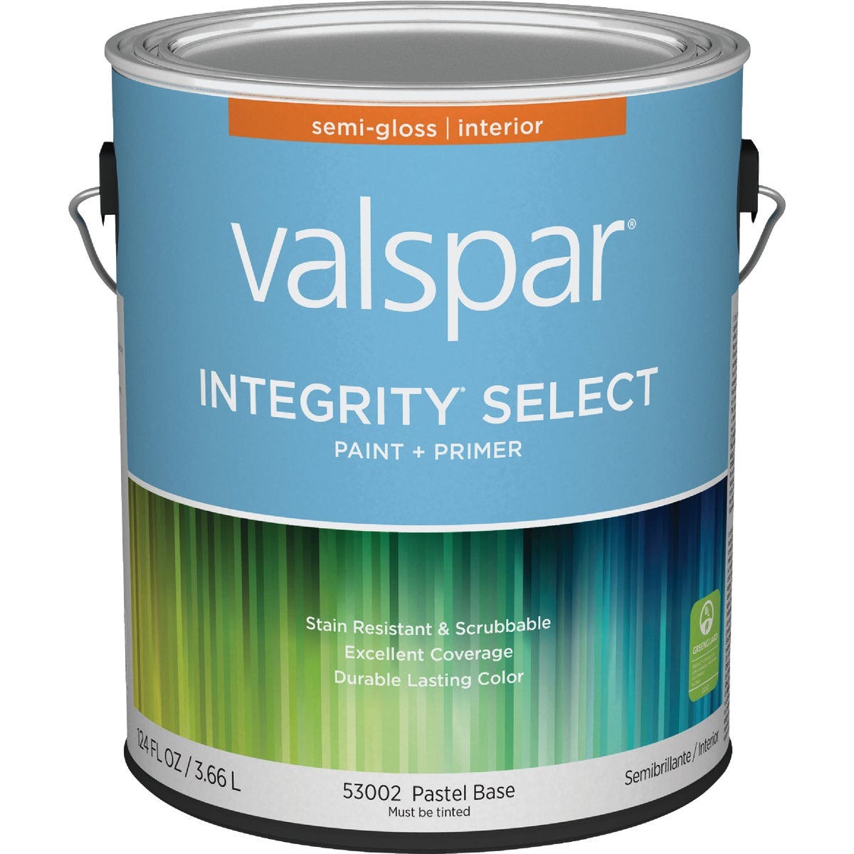 Valspar Integrity Select Paint & Primer Semi-Gloss Interior Paint, Pastel Base, 1 Gal.