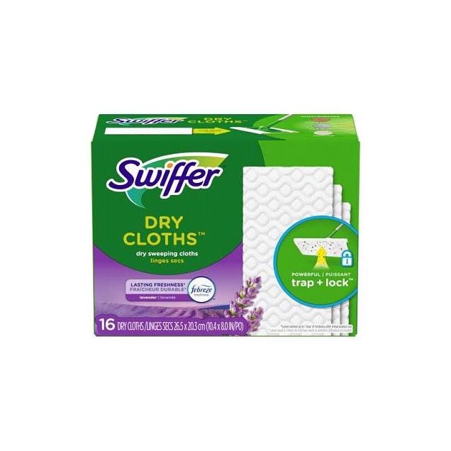 Swiffer Sweeper Dry Cloth Mop Refill, Febreze Lavender Scent (16-Ct.) Swiffer Sweeper Dry Cloth Mop Refill, Febreze Lavender Scent (16-Ct.)
