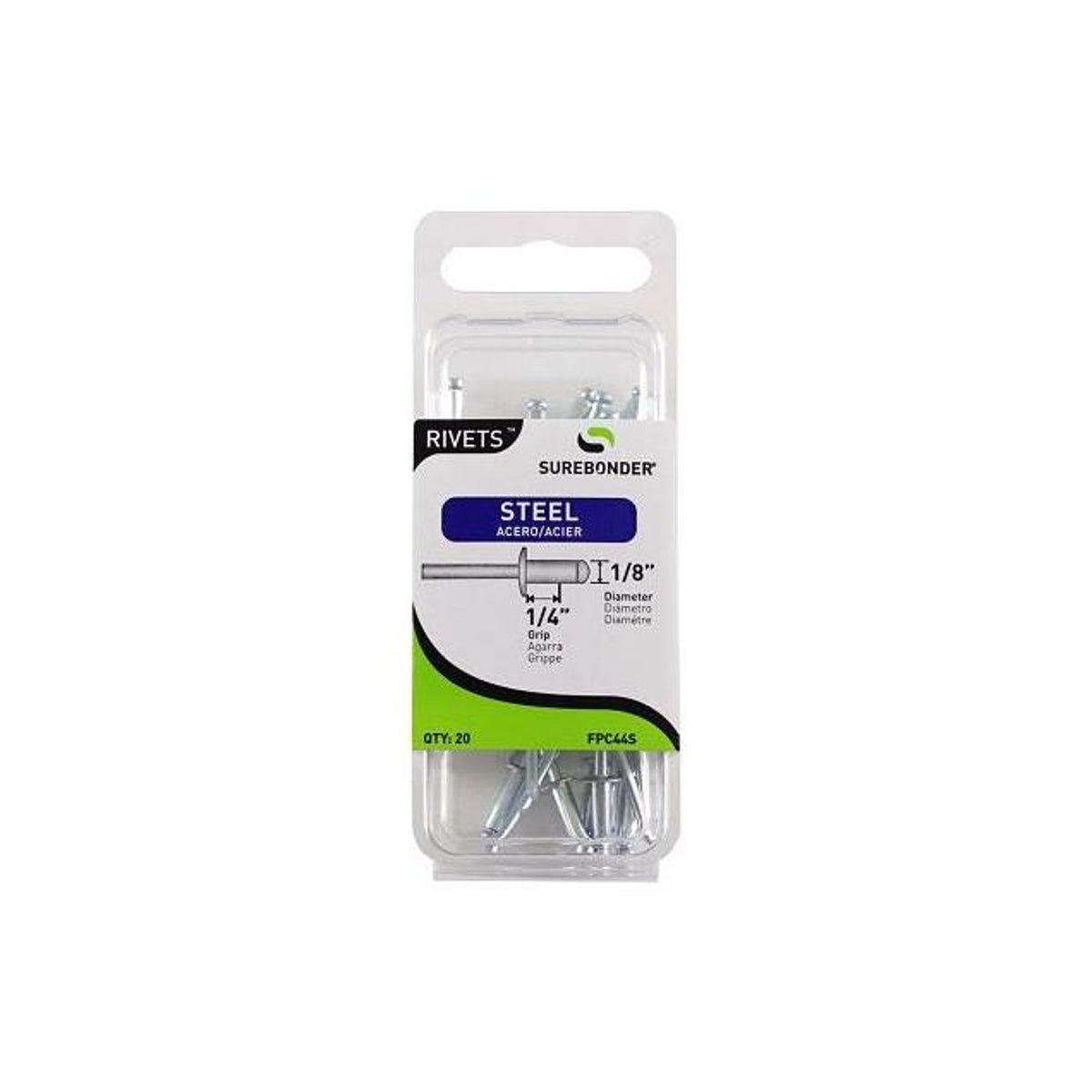 Medium Rivets Surebonder Medium Steel Rivet (20-Pack) | Do it Best