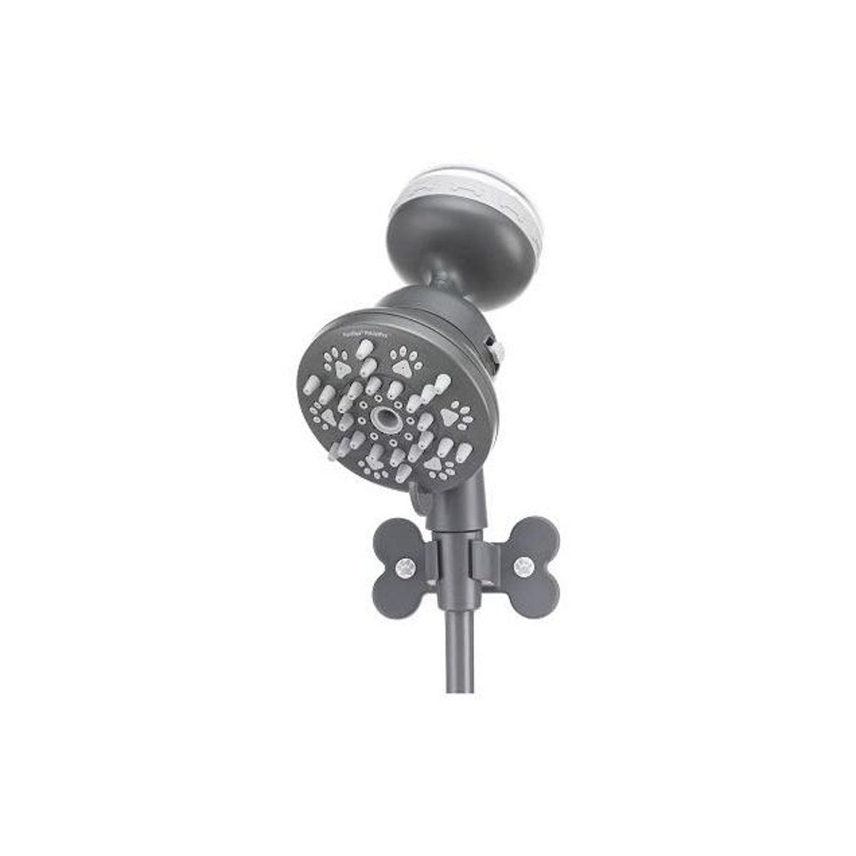PawSpa PetJetPro WaterSense 1.8 GPM Gray 11-Spray Pet Handheld Shower Head