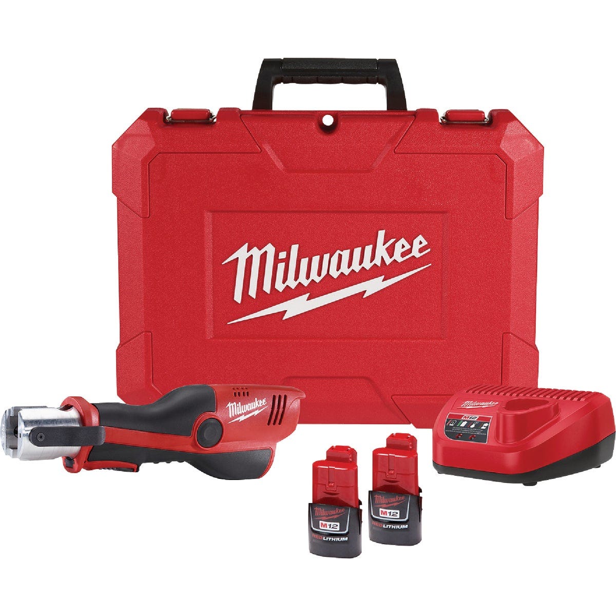 Milwaukee M12 12V Force Logic Lithium-Ion Cordless Press Tool Milwaukee M12 12V Force Logic Lithium-Ion Cordless Press Tool