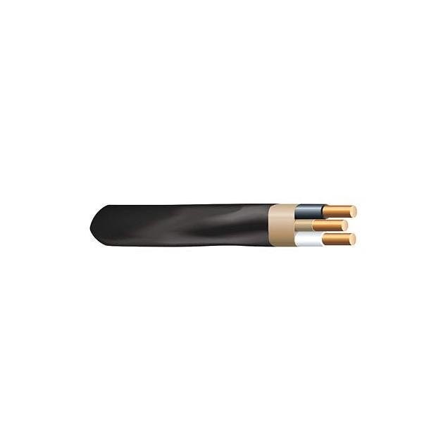 Southwire 125 Ft. 6/2 Type Black Non-Metallic Romex Sheathed Cable with Ground Southwire 125 Ft. 6/2 Type Black Non-Metallic Romex Sheathed Cable with Ground