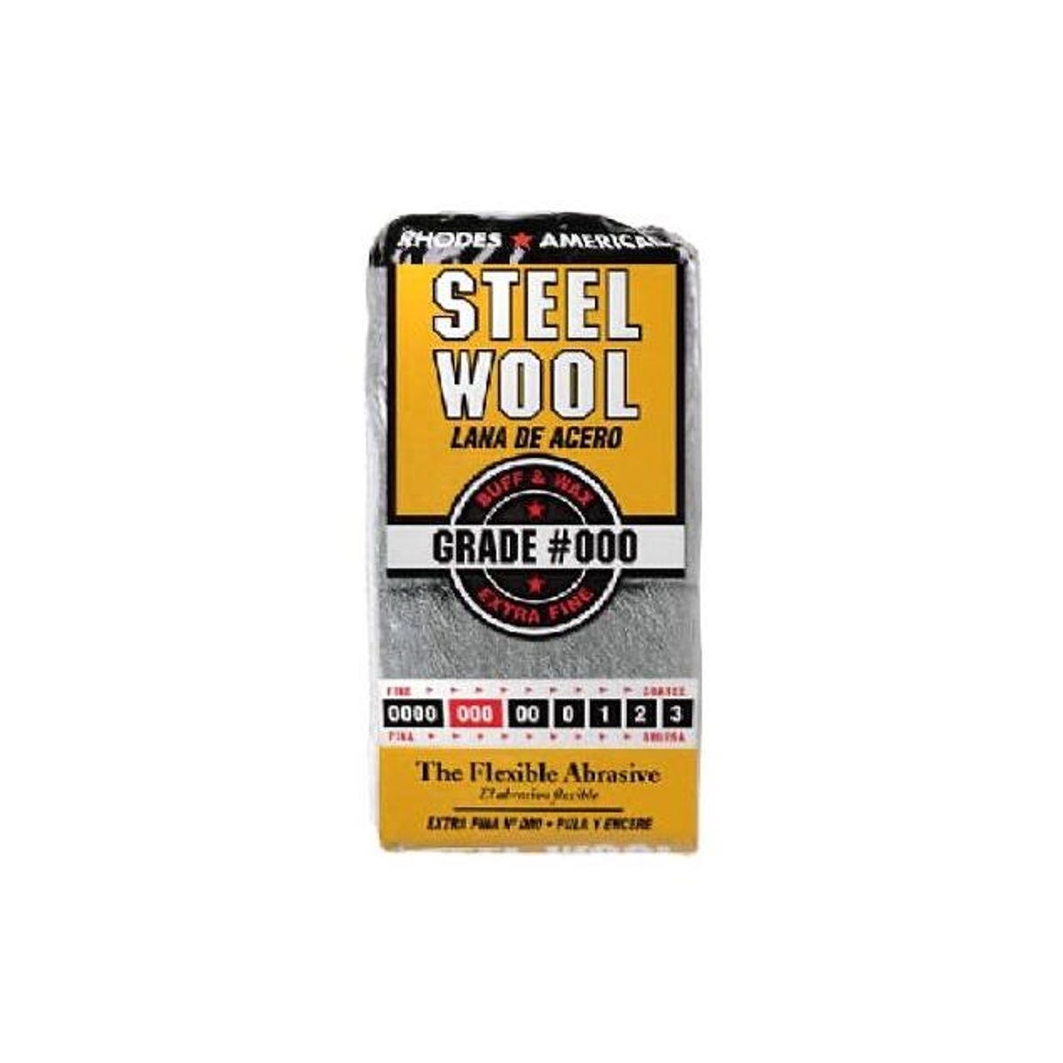Rhodes American #000 Extra Fine Steel Wool Pads (12-Pack) Rhodes American #000 Extra Fine Steel Wool Pads (12-Pack)