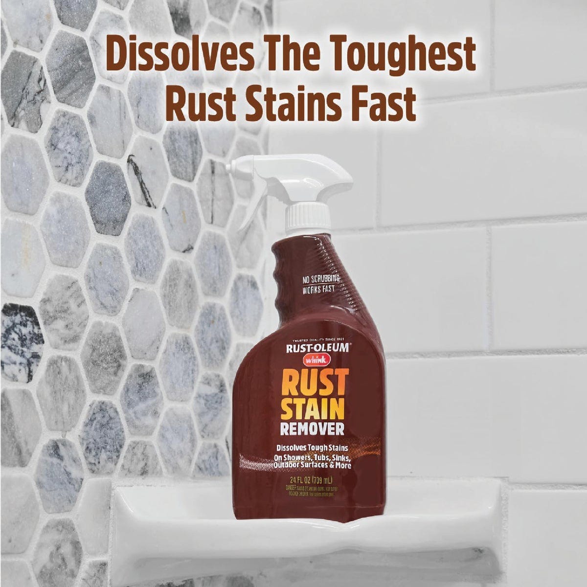 Whink 24 Oz. Rust Stain Remover Foaming Spray - photo 3