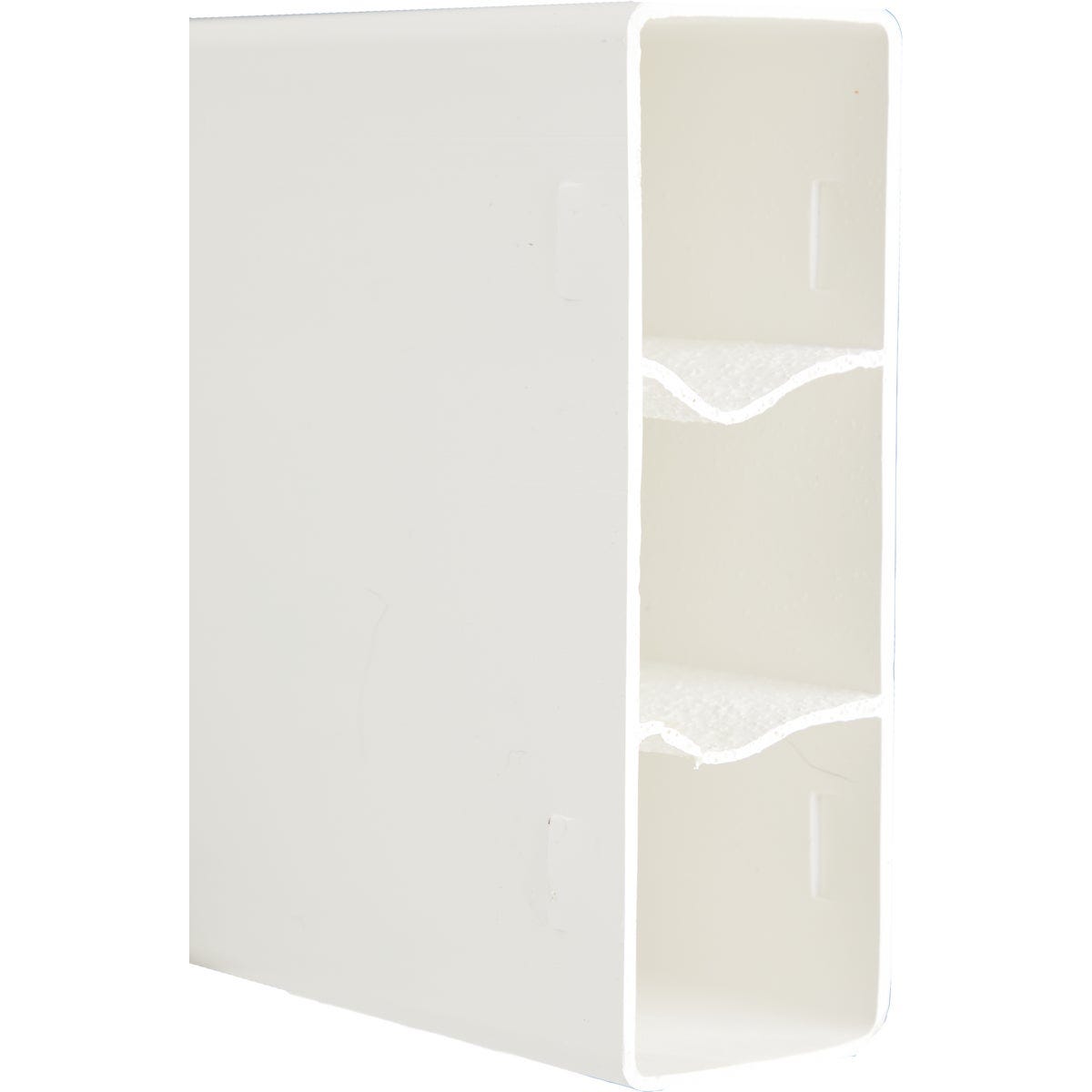 2 In. x 6 In. x 192 In. White Vinyl Fence Rail - photo 3 2 In. x 6 In. x 192 In. White Vinyl Fence Rail - photo 3