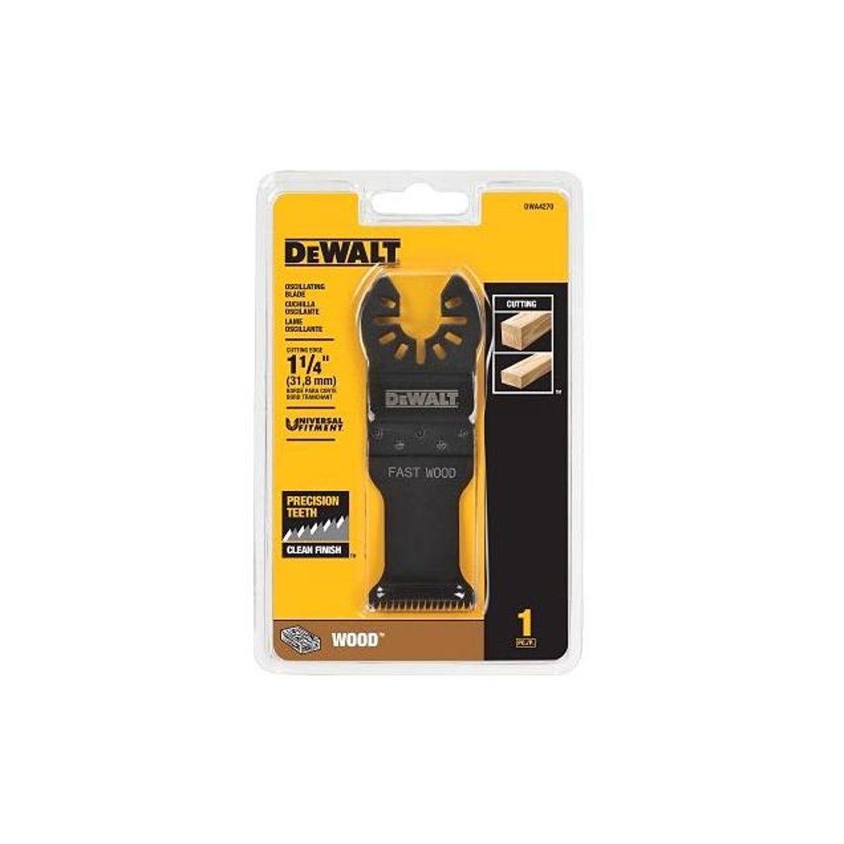 DeWalt 1-1/4 In. Oscillating Tool Precision Tooth Cutting Blade