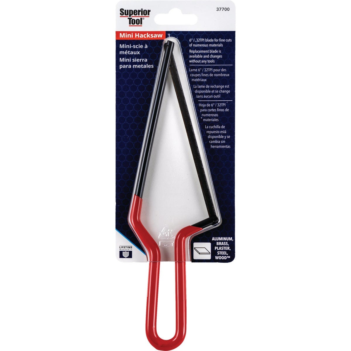 Superior Tool 6 In. 32 TPI Mini Hacksaw - photo 2 Superior Tool 6 In. 32 TPI Mini Hacksaw - photo 2