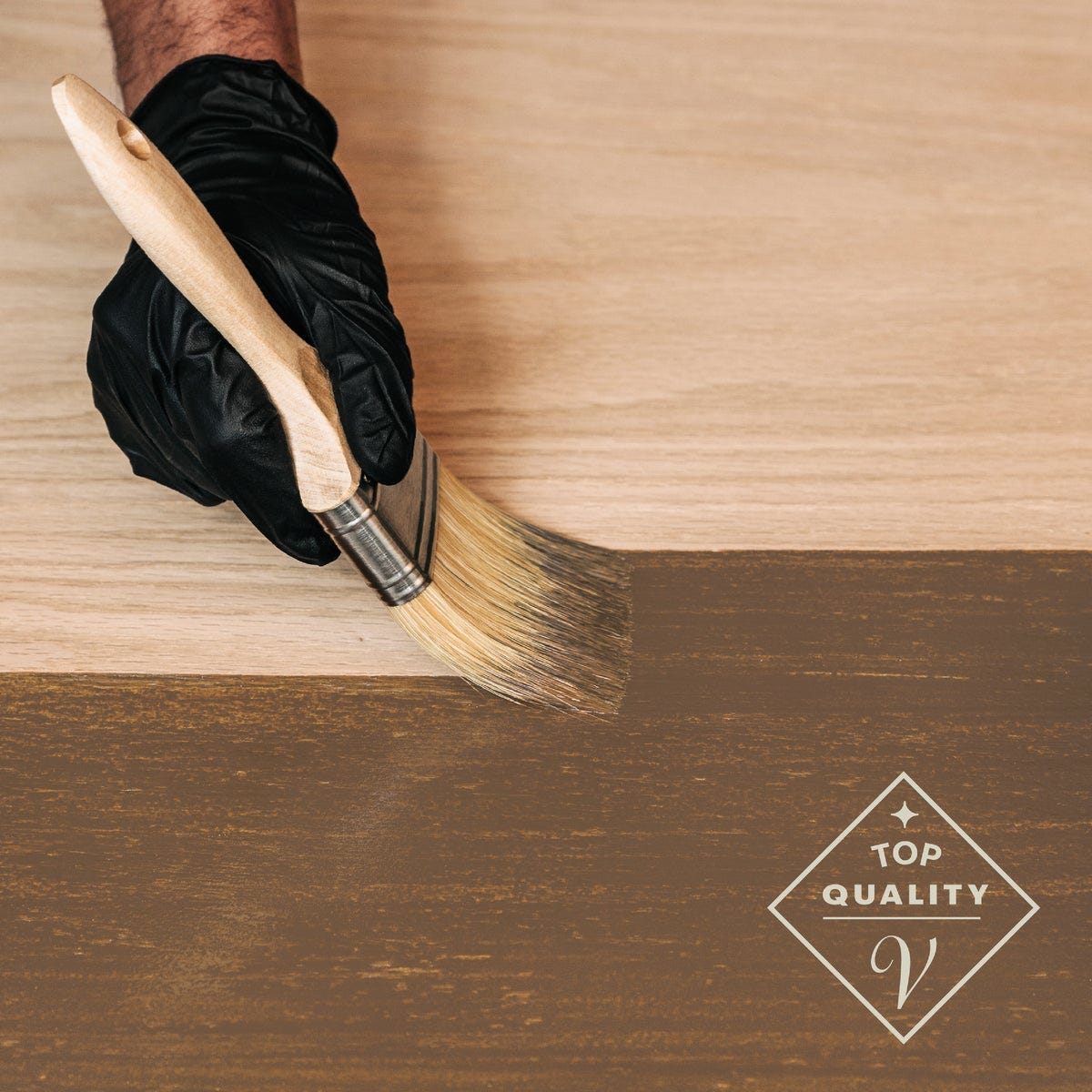 Varathane Fast Dry Briarsmoke Urethane Modified Alkyd Interior Wood Stain, 1 Qt. - photo 5
