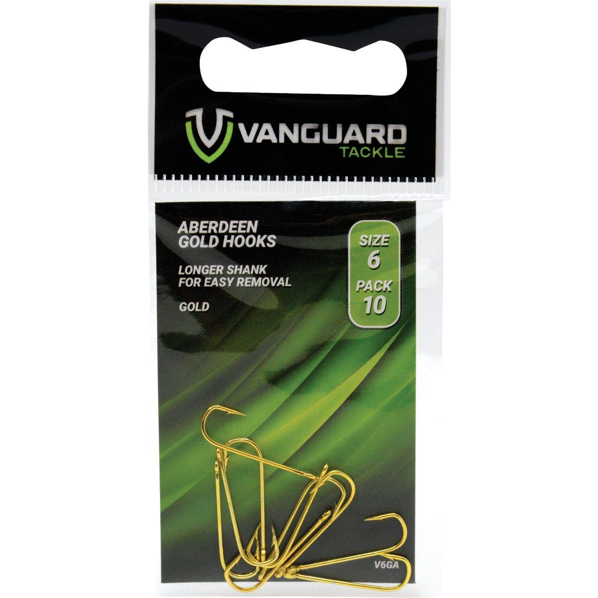 Vanguard Size 4 Aberdeen Gold Hooks (10-Pack)