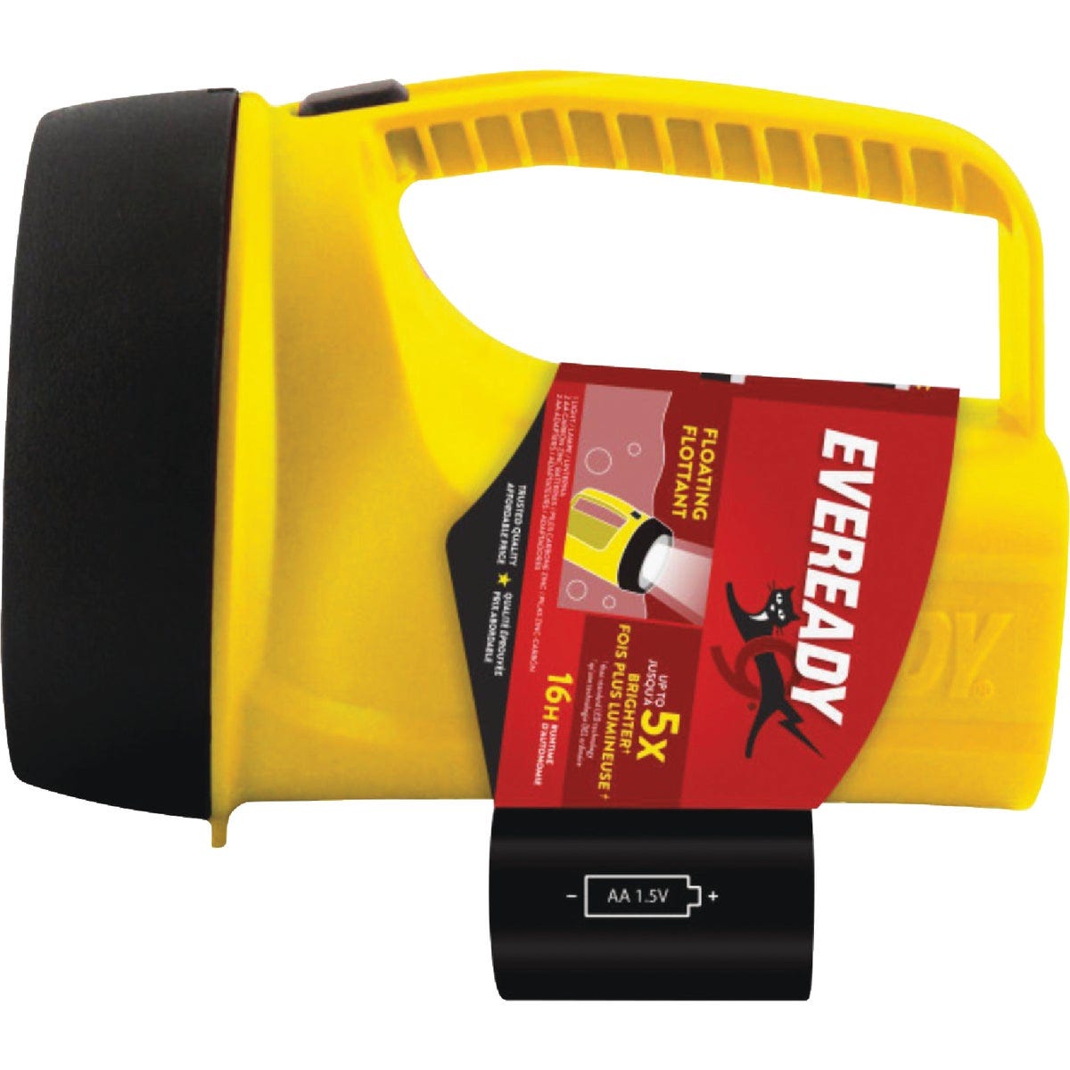 Eveready Readyflex 7.3 In. L. x 5.12 In. Dia. Yellow Plastic Utility LED Lantern Eveready Readyflex 7.3 In. L. x 5.12 In. Dia. Yellow Plastic Utility LED Lantern