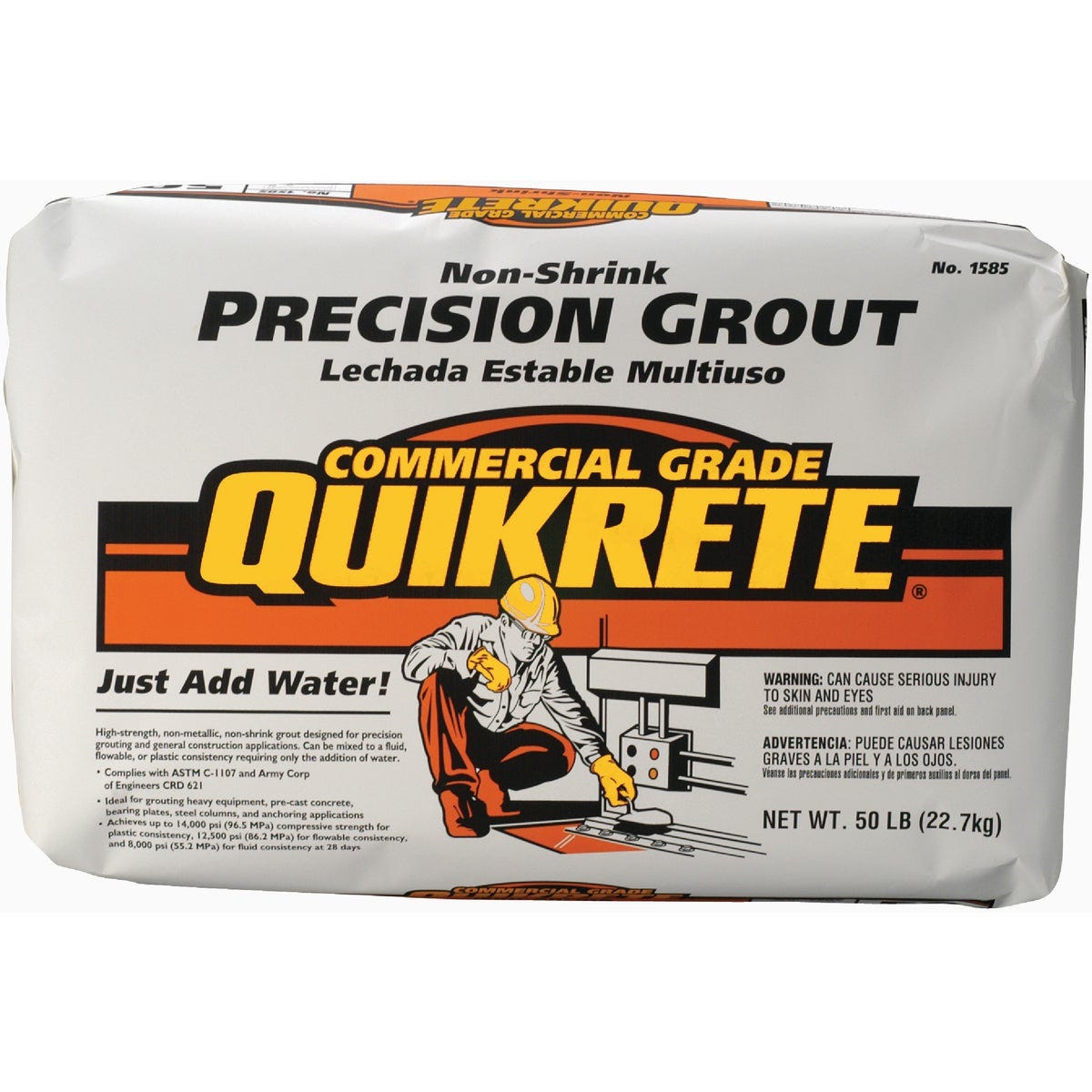 Quikrete Non-Shrink Precision Grout, 50 Lb. Quikrete Non-Shrink Precision Grout, 50 Lb.