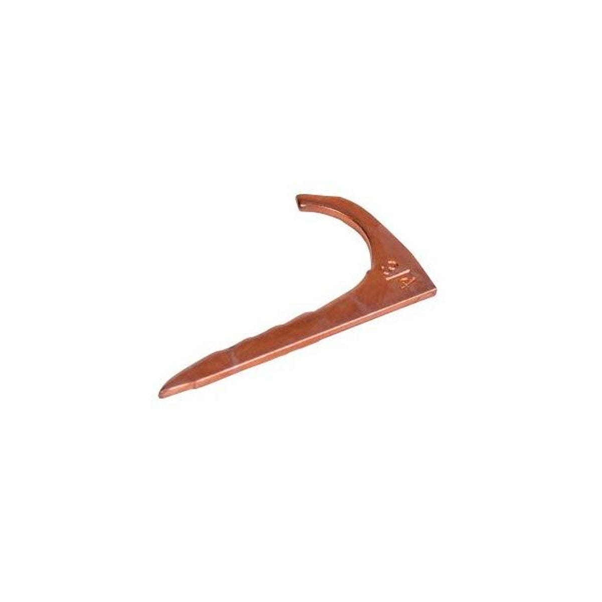 Oatey 1/2 - 3/4 In. Pipe Hanger Copper Coated Steel Nailer (12-Pack) - photo 2