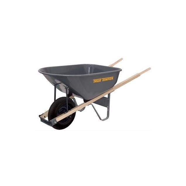 Ames Galvanized Steel Wheelbarrow