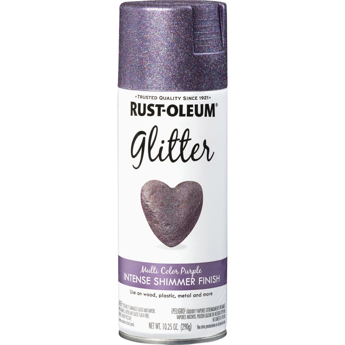 Rust-Oleum 10.25 Oz. Multi-Color Purple Glitter Spray Paint - photo 2