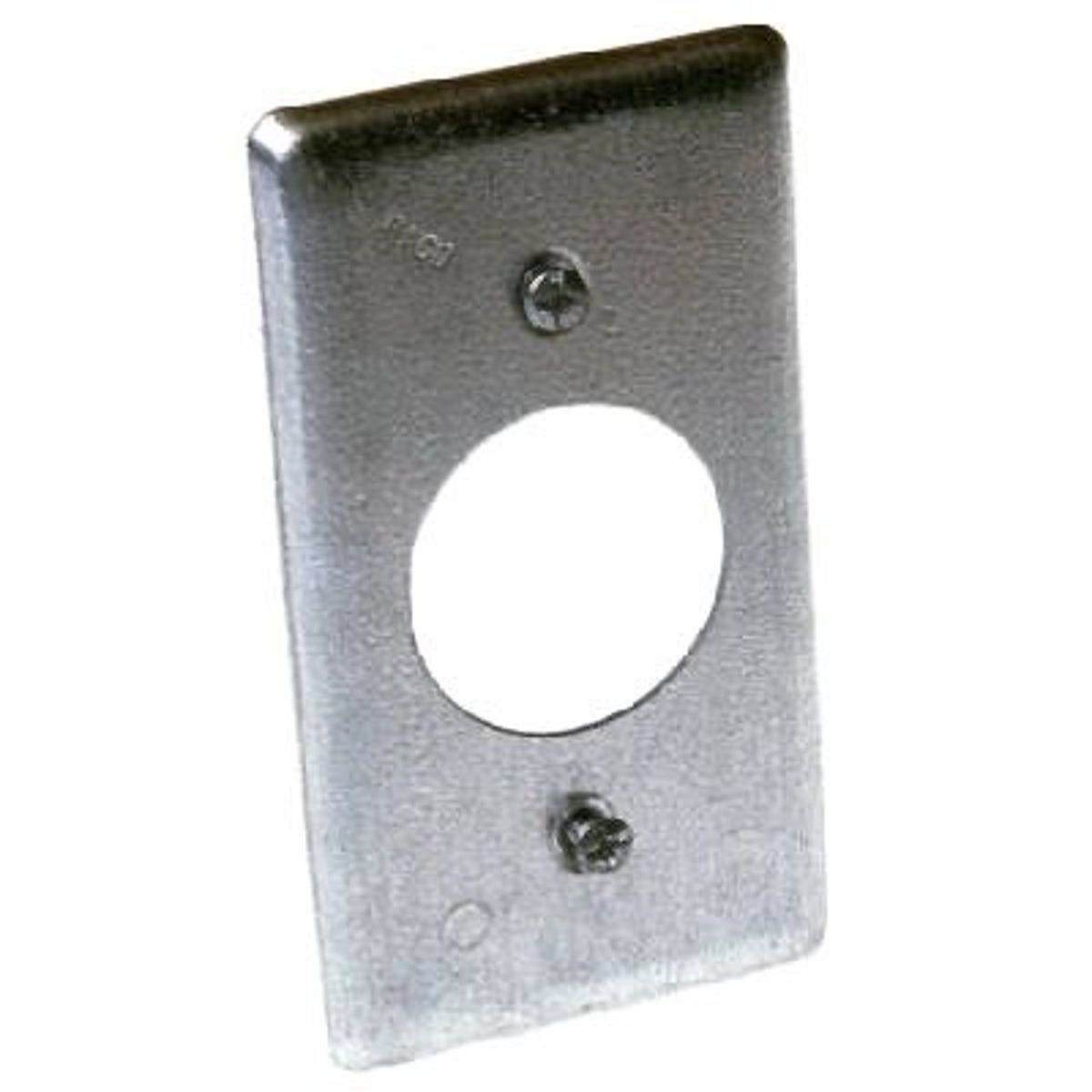 Raco Single Receptacle Steel Handy Box Cover Raco Single Receptacle Steel Handy Box Cover
