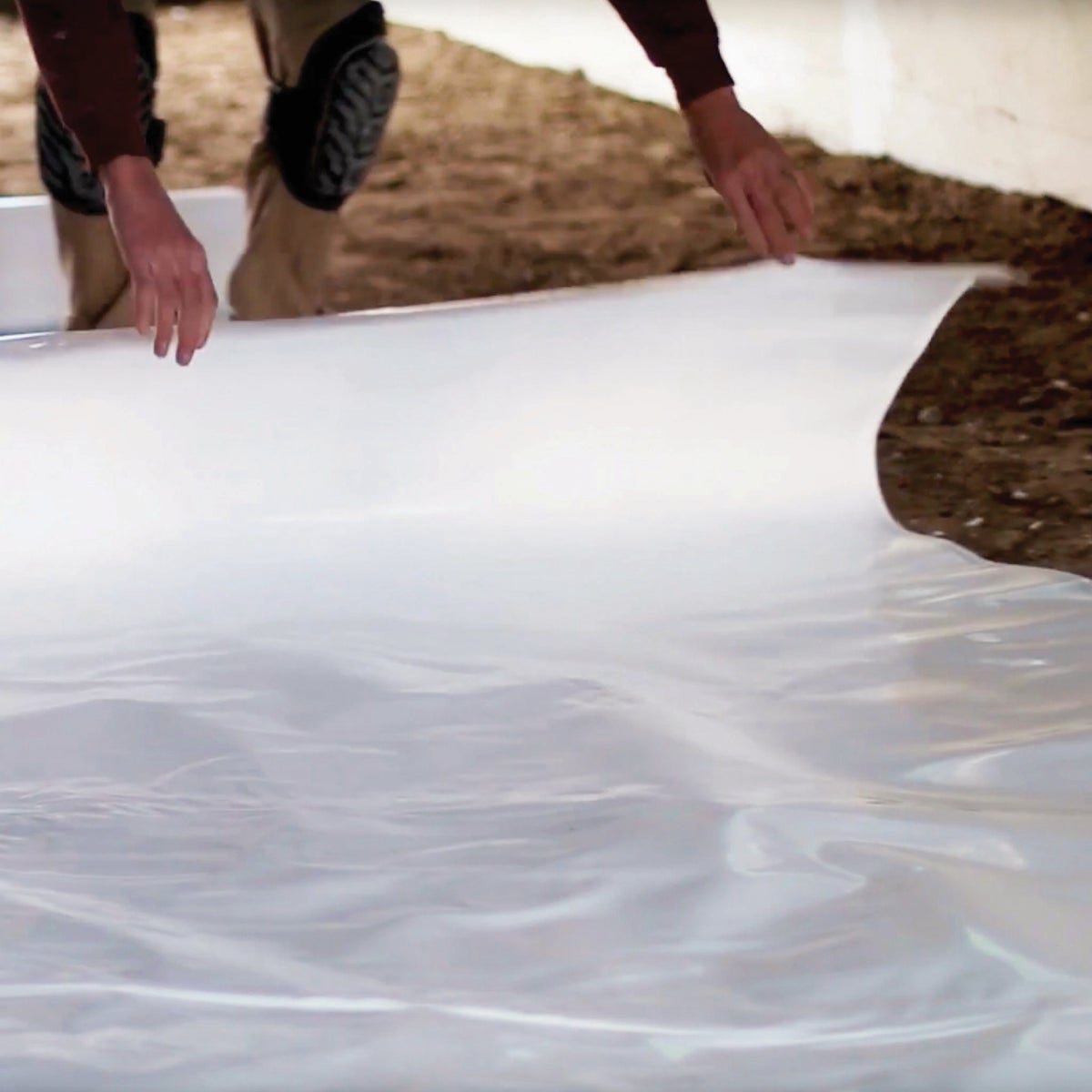 StegoCrawl Wrap 14 Ft. x 100 Ft. White 15 Mil. Crawl Space Vapor Barrier - photo 4 StegoCrawl Wrap 14 Ft. x 100 Ft. White 15 Mil. Crawl Space Vapor Barrier - photo 4