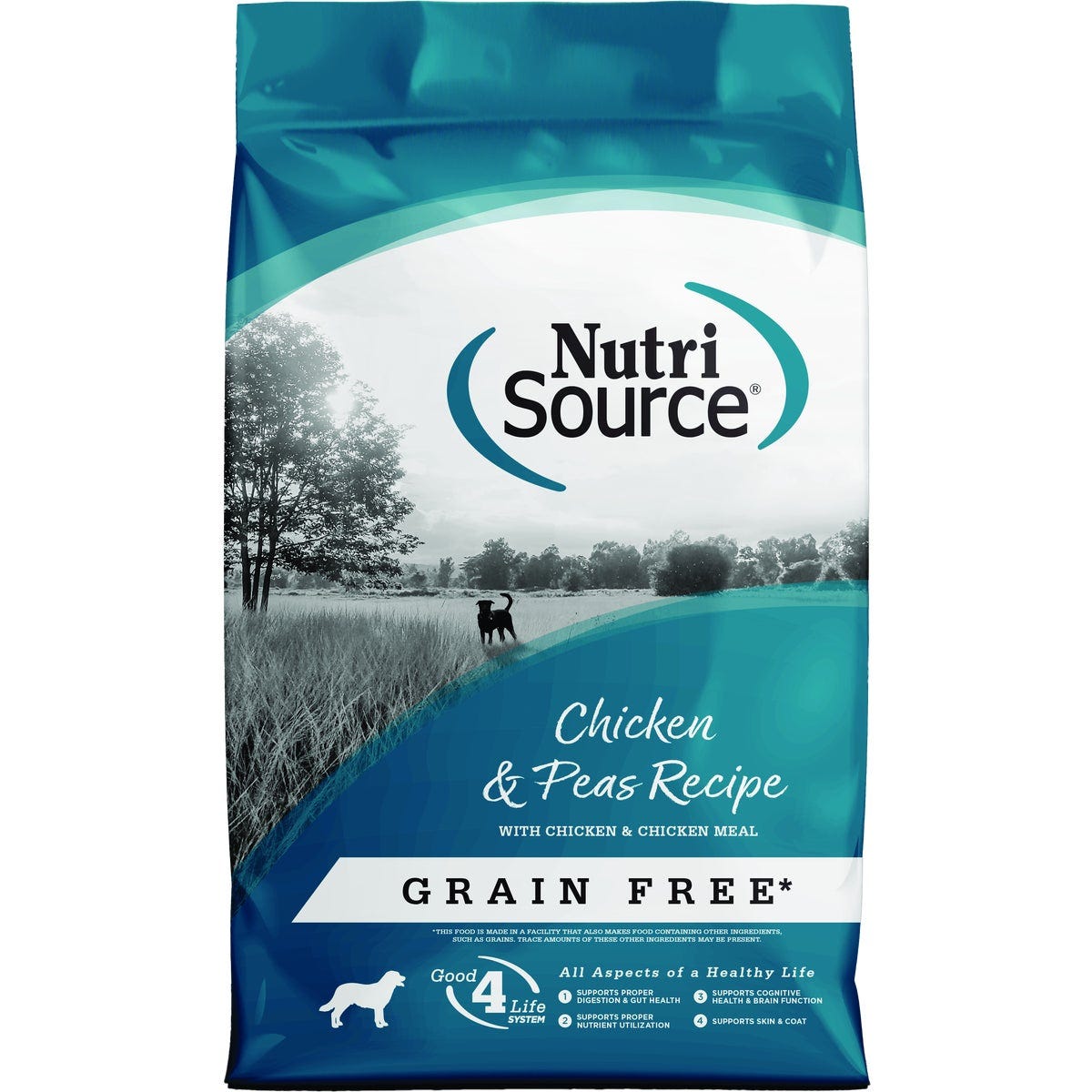 NutriSource 26 Lb. Chicken & Pea Recipe Grain Free Dog Food