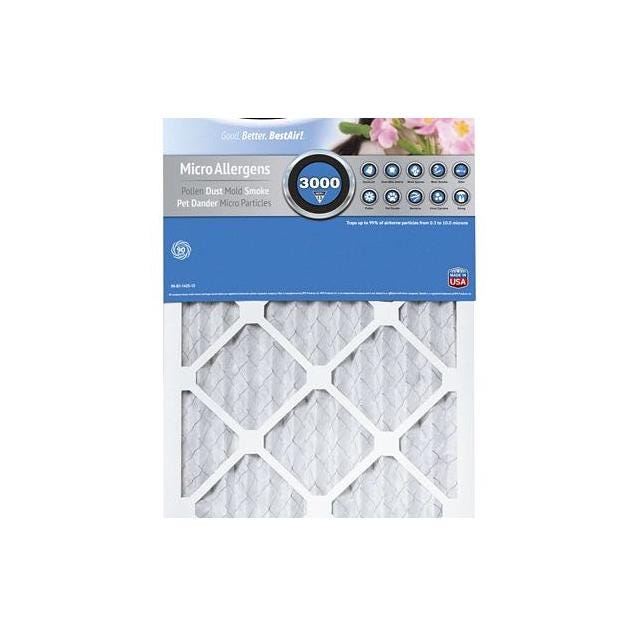 BestAir 14 In. x 25 In. x 1 In. MERV 13 Furnace Filter BestAir 14 In. x 25 In. x 1 In. MERV 13 Furnace Filter
