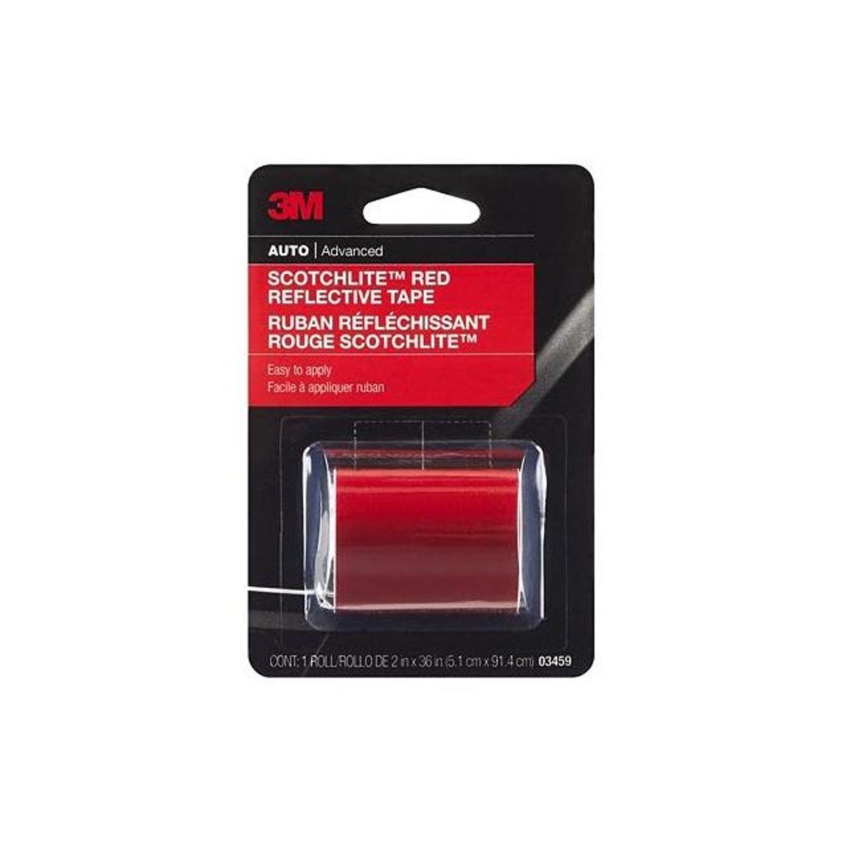3M ScotchLite 2 In. x 36 In. Red Reflective Safety Tape 3M ScotchLite 2 In. x 36 In. Red Reflective Safety Tape