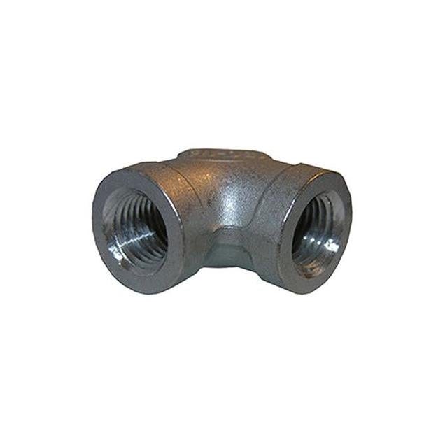 Lasco 3/8 In. Stainless Steel 90-Degree Pipe Elbow