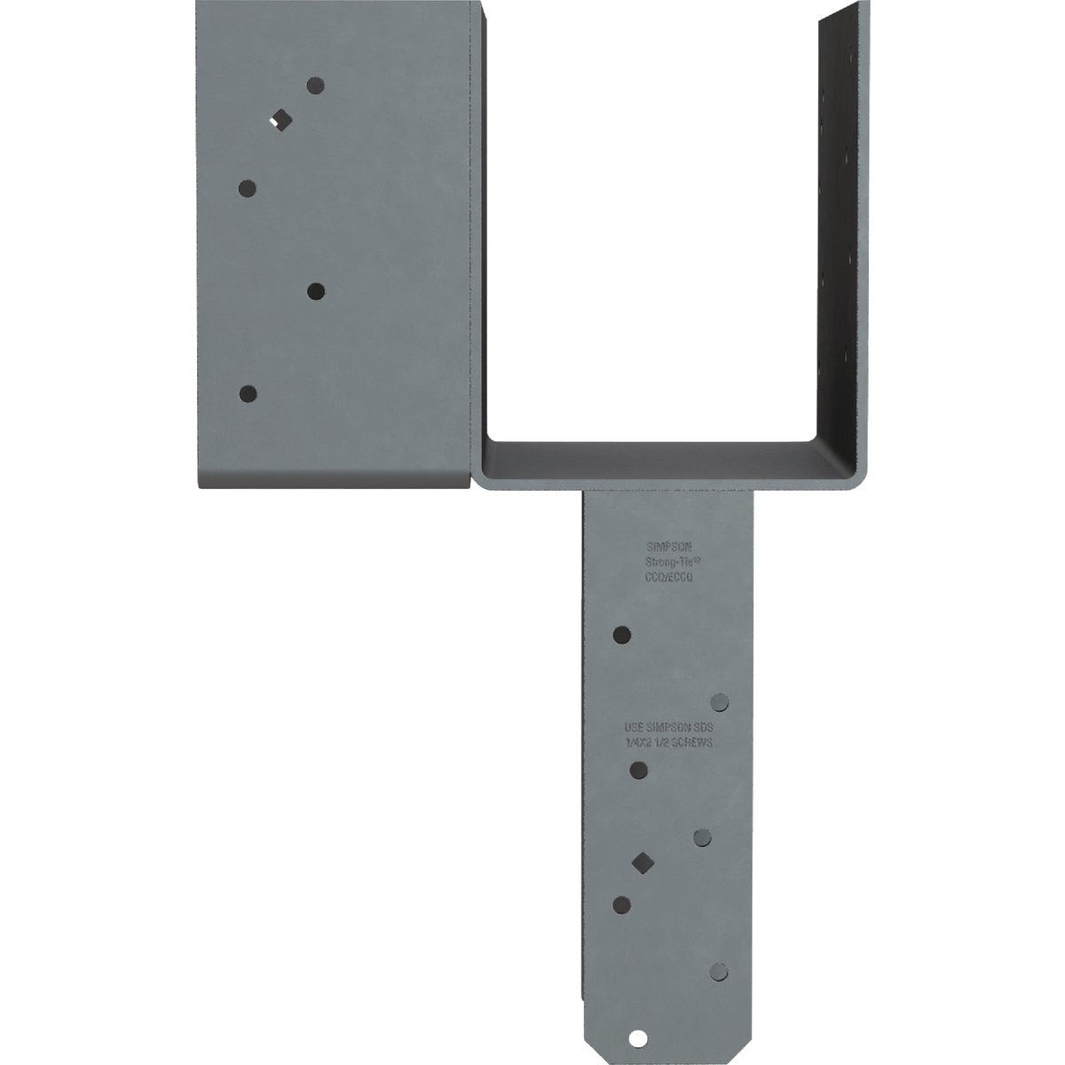 Simpson Strong-Tie ECCLRQ L-Shape End Column Cap for 6x Beam, 6x Post with Strong-Drive SDS Screws, Skewed Right - photo 3 Simpson Strong-Tie ECCLRQ L-Shape End Column Cap for 6x Beam, 6x Post with Strong-Drive SDS Screws, Skewed Right - photo 3