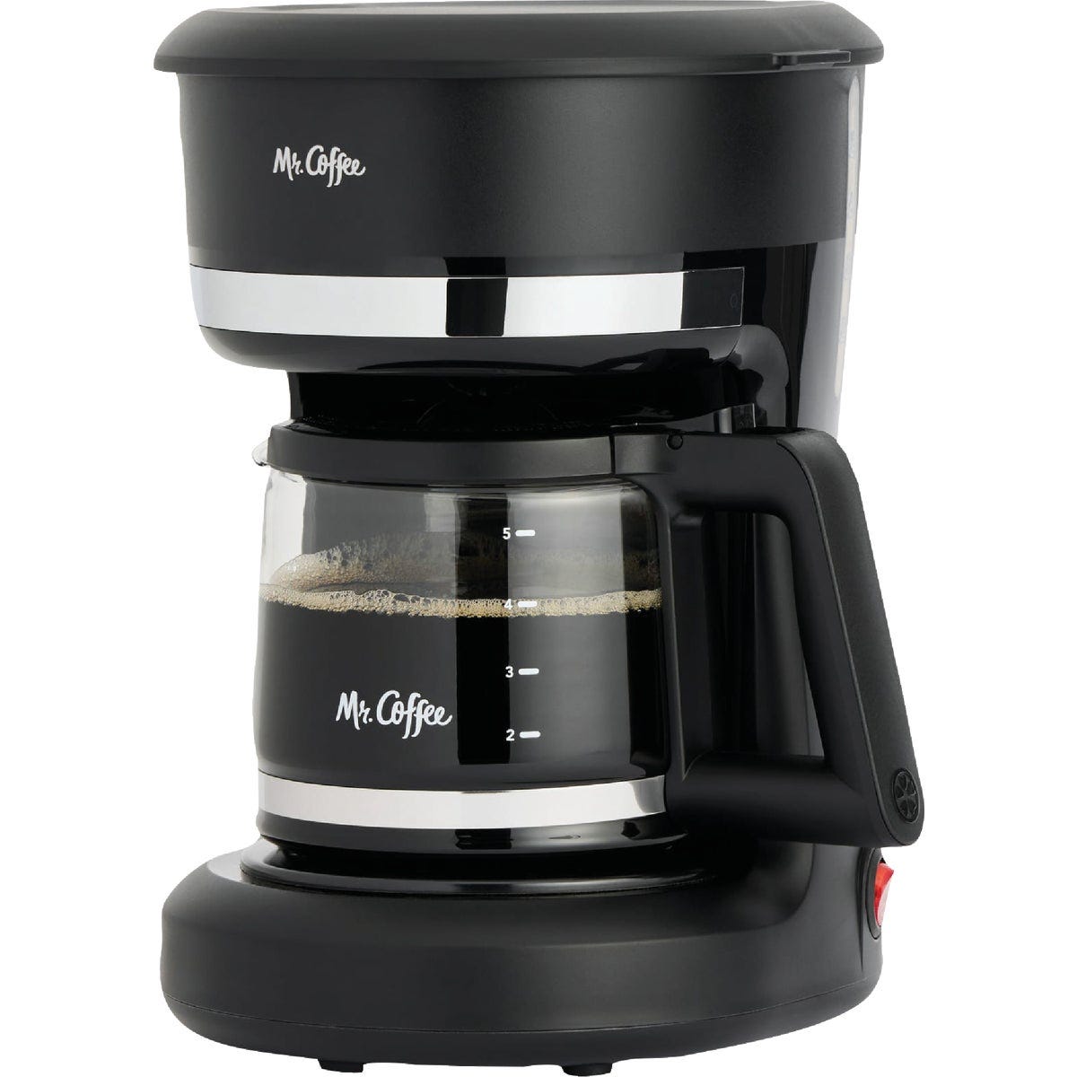 Mr. Coffee Mini Brew Switch Coffee Maker, 5-Cup Coffee Maker, Black Mr. Coffee Mini Brew Switch Coffee Maker, 5-Cup Coffee Maker, Black