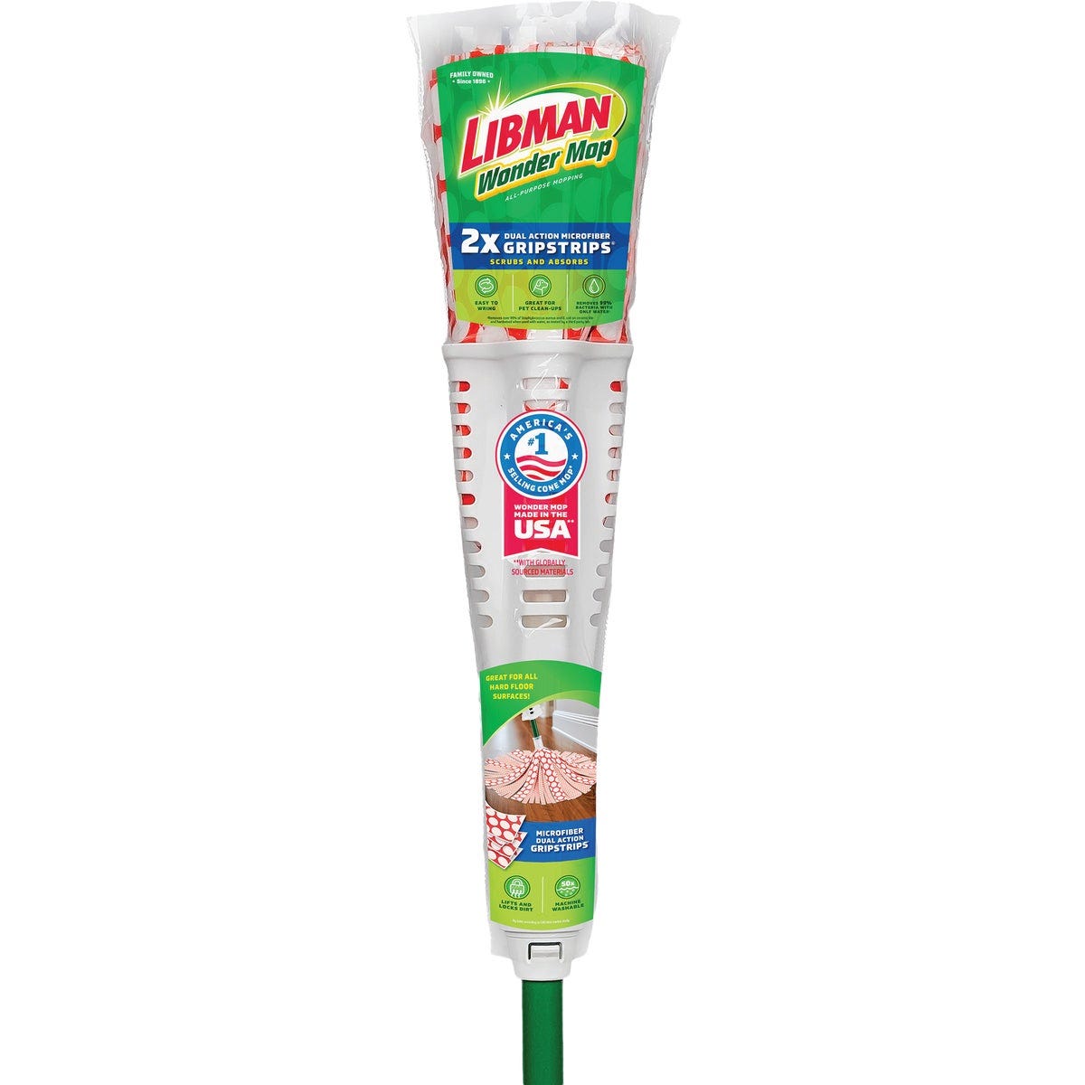 Libman Wonder Microfiber Twist Mop