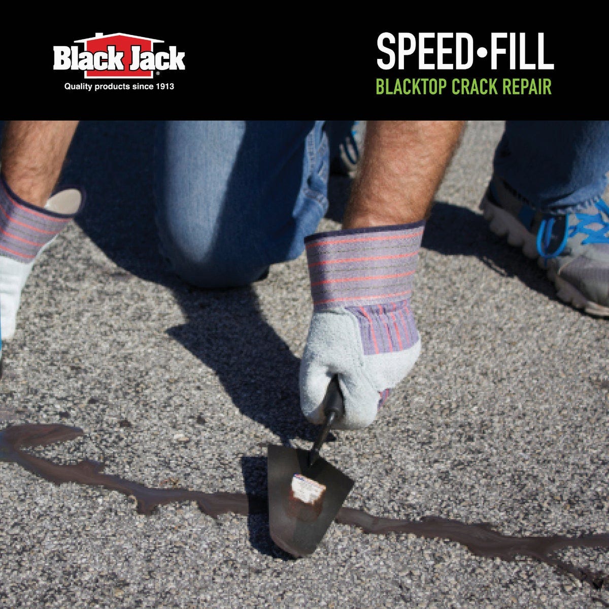 Black Jack Speed-Fill 1 Gal. Elastic Crack Filler - photo 5 Black Jack Speed-Fill 1 Gal. Elastic Crack Filler - photo 5