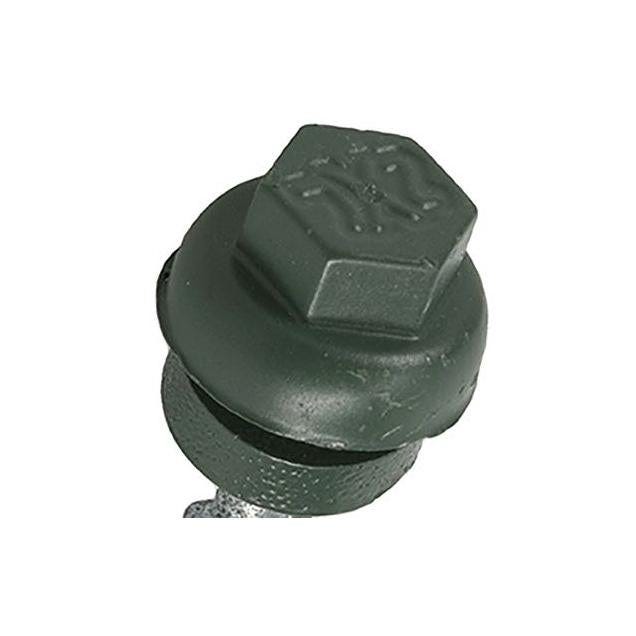 Hillman Power Pro ZXL Premium #10 x 1.5 In. Green Metal to Wood Self-Drilling Roofing Screws