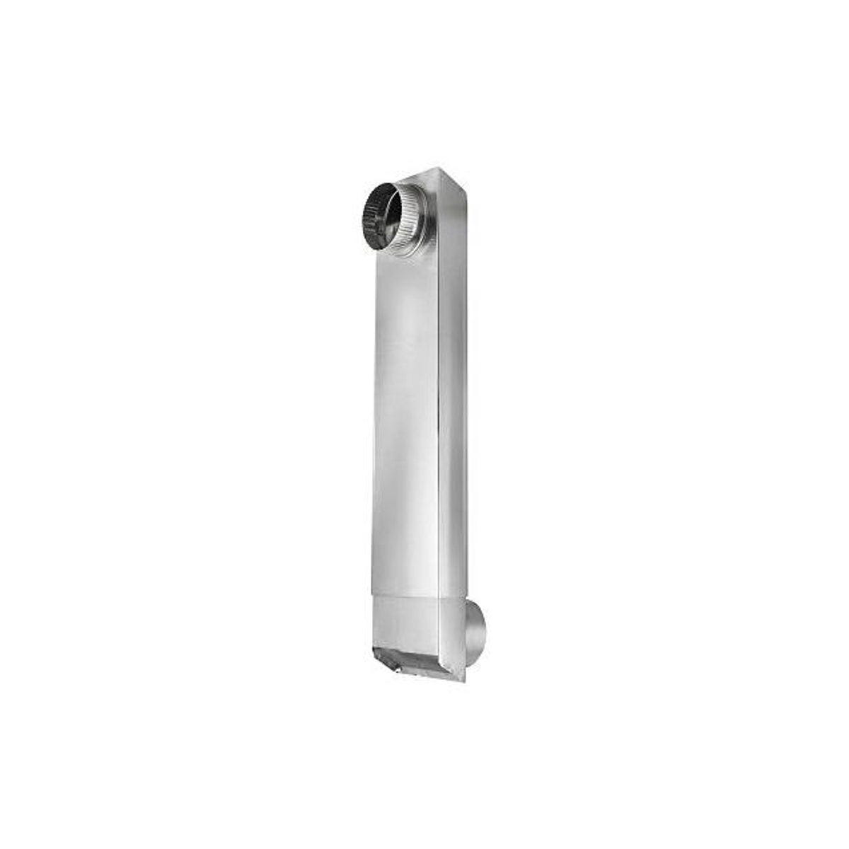Lambro Periscope 90 Degree Rectangular Aluminum Dryer Duct Lambro Periscope 90 Degree Rectangular Aluminum Dryer Duct