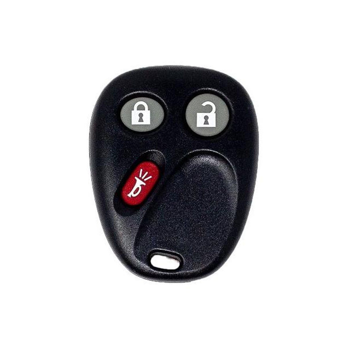 Car Keys Express Cadillac, Chevrolet, GMC, Hummer, Pontiac, Saturn 3-Button Car Remote Shell