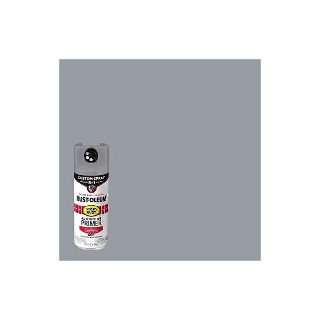 Rust-Oleum Stops Rust 12 Oz. Custom Spray 5-in-1 Automotive Primer, Flat Light Gray Rust-Oleum Stops Rust 12 Oz. Custom Spray 5-in-1 Automotive Primer, Flat Light Gray