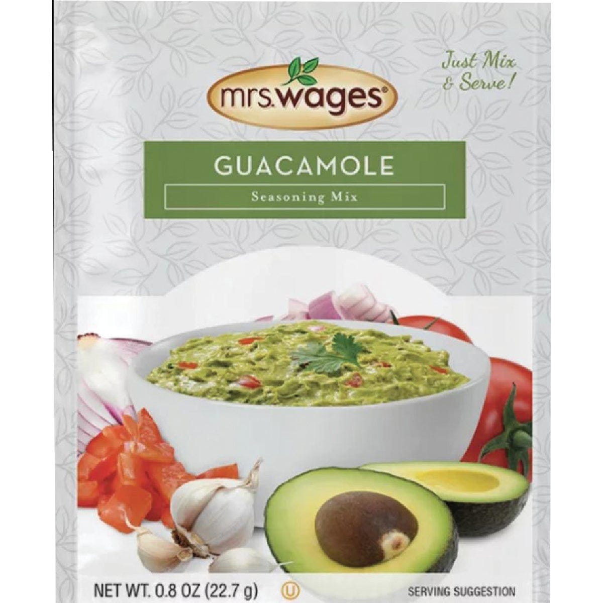 Mrs. Wages 0.8 Oz. Guacamole Seasoning Mix