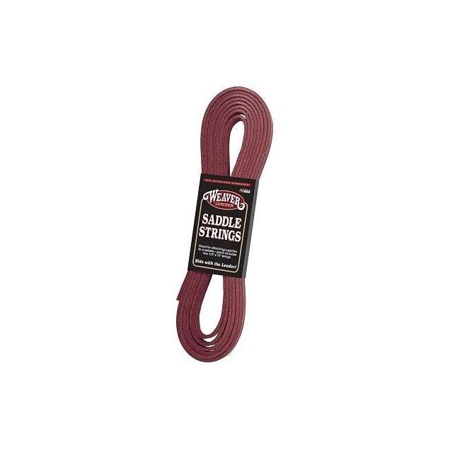 Weaver Leather 2-Pack 1/2 In. x 72 In. Burgundy Leather Saddle String