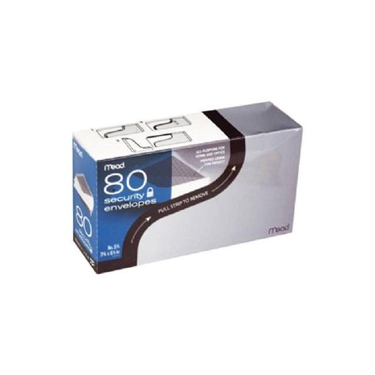 Mead #6 Security Envelopes (80-Pack) Mead #6 Security Envelopes (80-Pack)