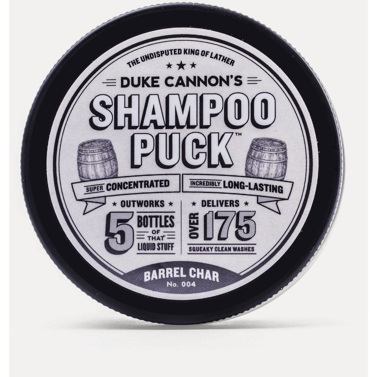 Duke Cannon Shampoo Puck - Barrel Char Duke Cannon Shampoo Puck - Barrel Char