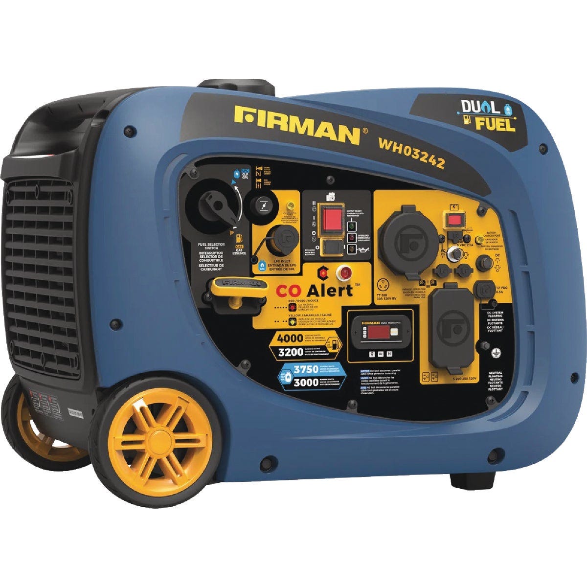 Firman 4000W Dual Fuel Inverter Portable Generator Firman 4000W Dual Fuel Inverter Portable Generator