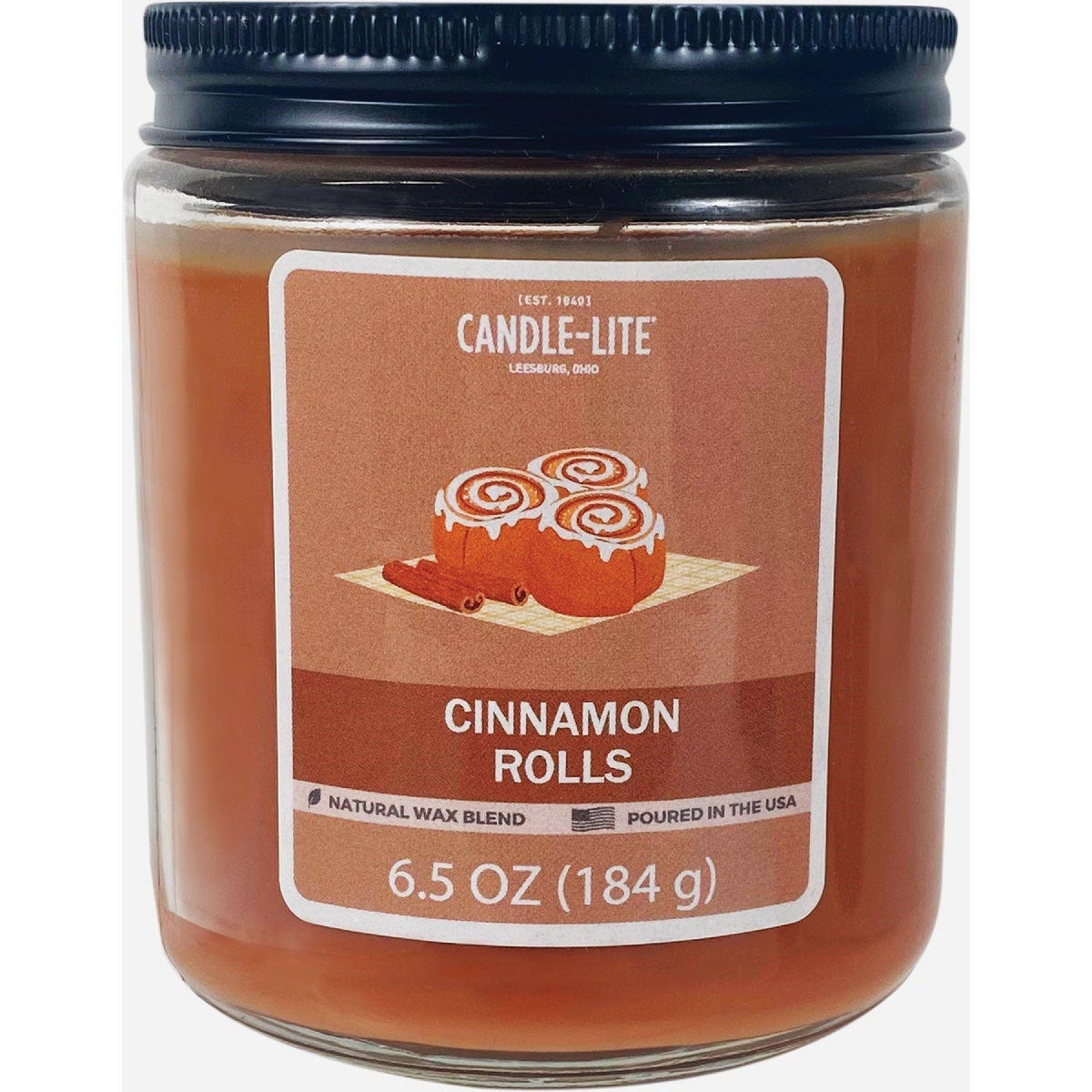 Candle-Lite 6.5 Oz. Cinnamon Rolls Candle Candle-Lite 6.5 Oz. Cinnamon Rolls Candle