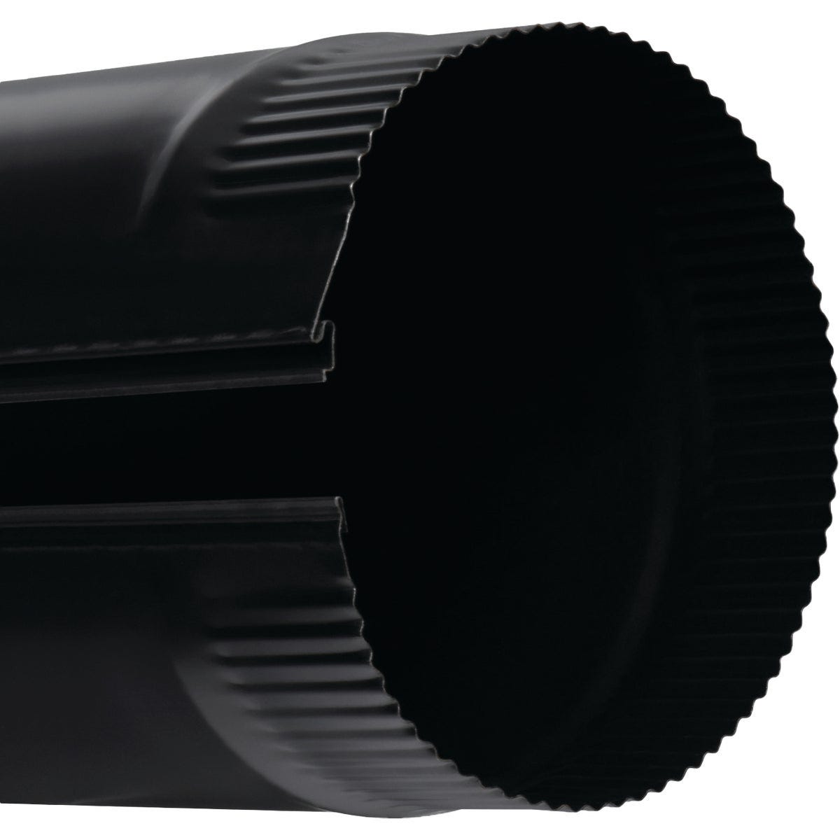 Imperial Snaplock 8 In. x 24 In. 1200 F Black Stove Pipe - photo 5
