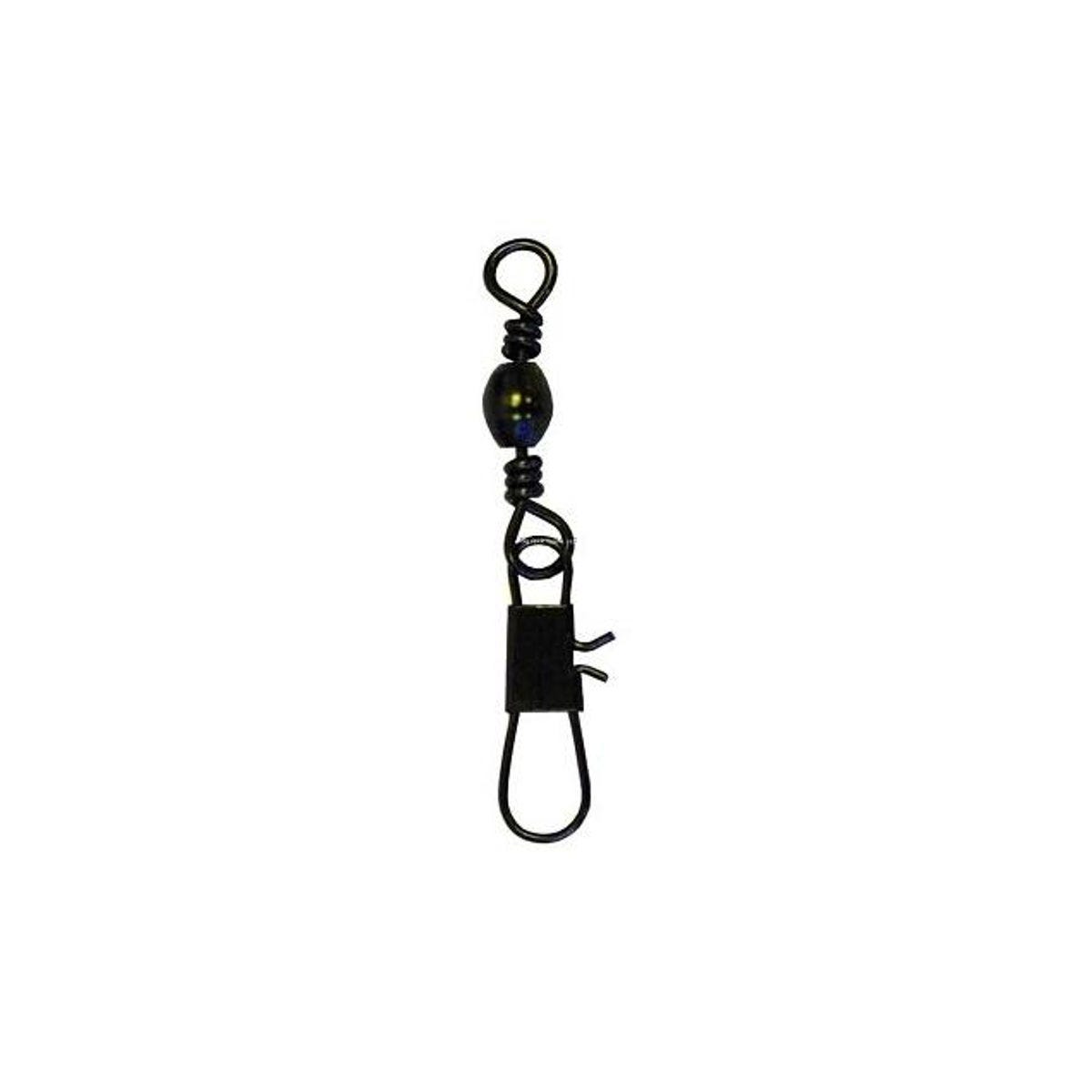Eagle Claw Size 3 Black Barrell Swivels (4-Pack)